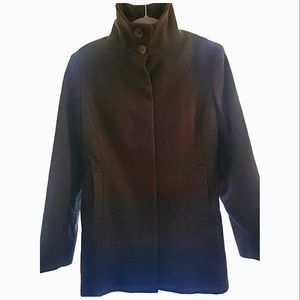 Express Wool Peacoat Brown Size 9/10
